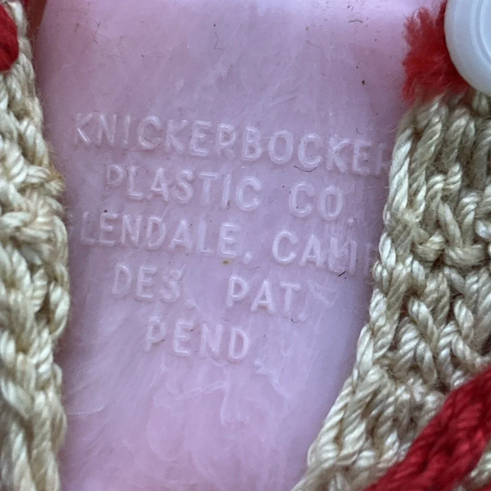 Vintage 1950s Knickerbocker Hard Plastic Baby Doll 6
